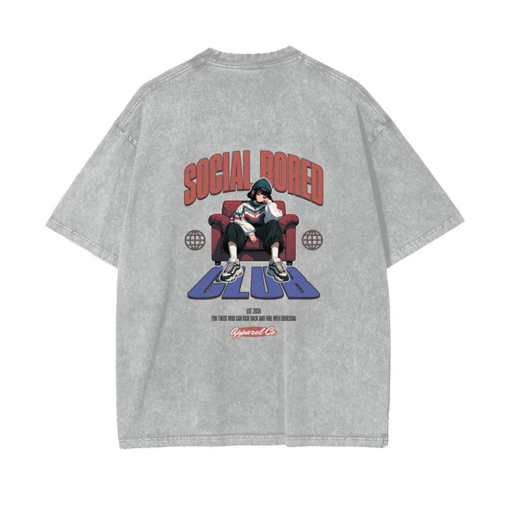 Vibe W/ Boredom OverSized T-Shirt
