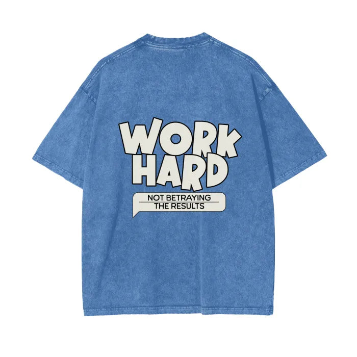 Work Harder Workout OverSized T-Shirt