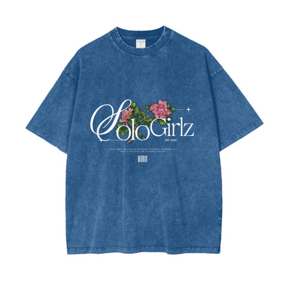 Flowers Blossom OverSized T-Shirt