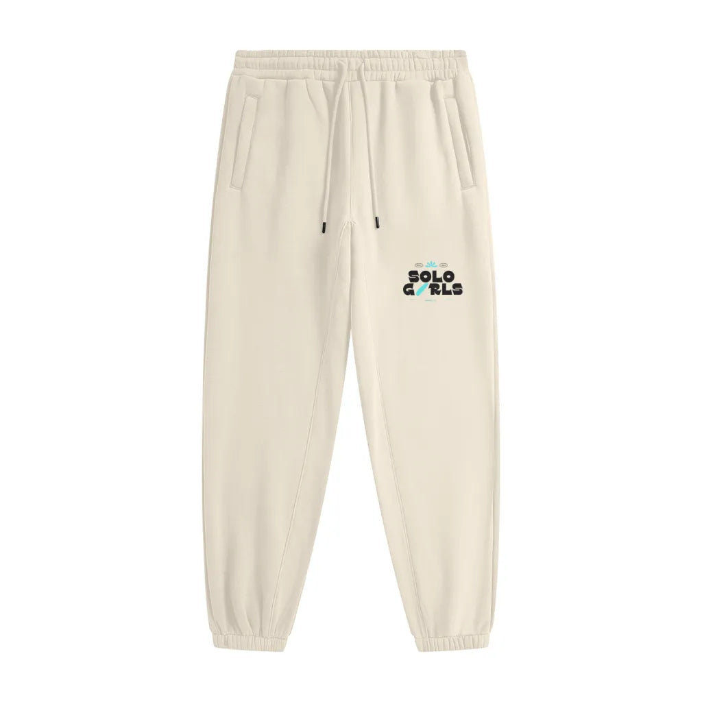 Fleece SweatPants - Baby Blue Slash
