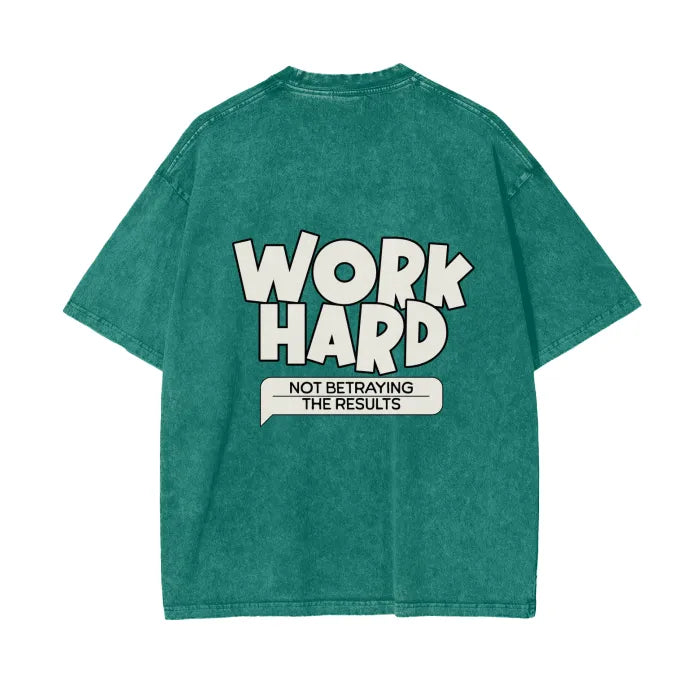 Work Harder Workout OverSized T-Shirt
