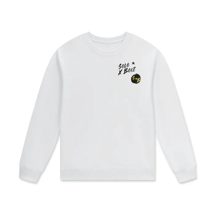 S+B Crewneck Cotton Pullover