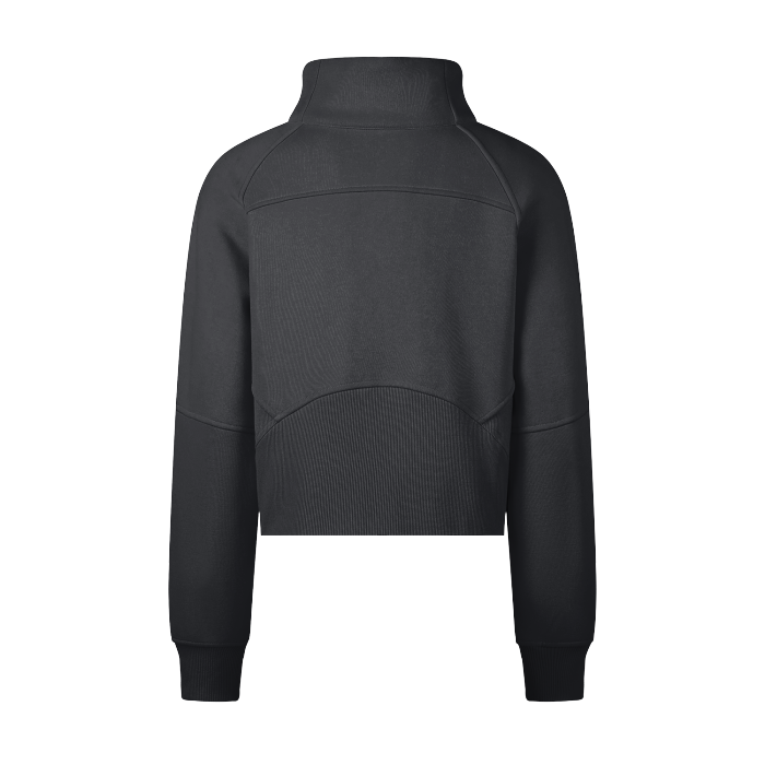 Fashionista Cropped Half-Zip Sweatshirt