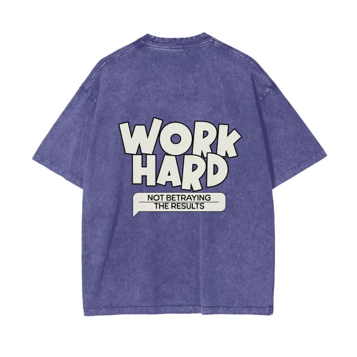 Work Harder Workout OverSized T-Shirt