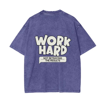 Work Harder Workout OverSized T-Shirt