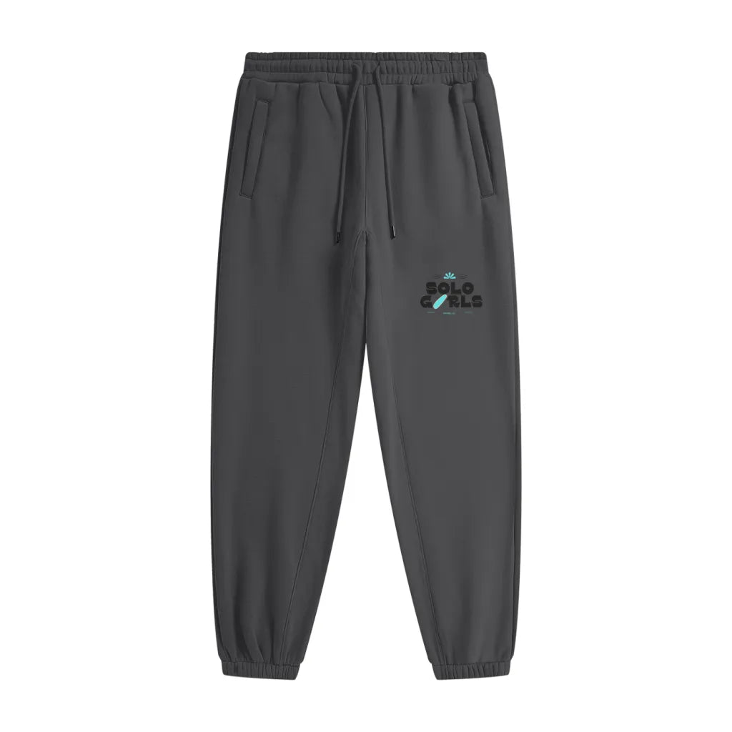 Fleece SweatPants - Baby Blue Slash
